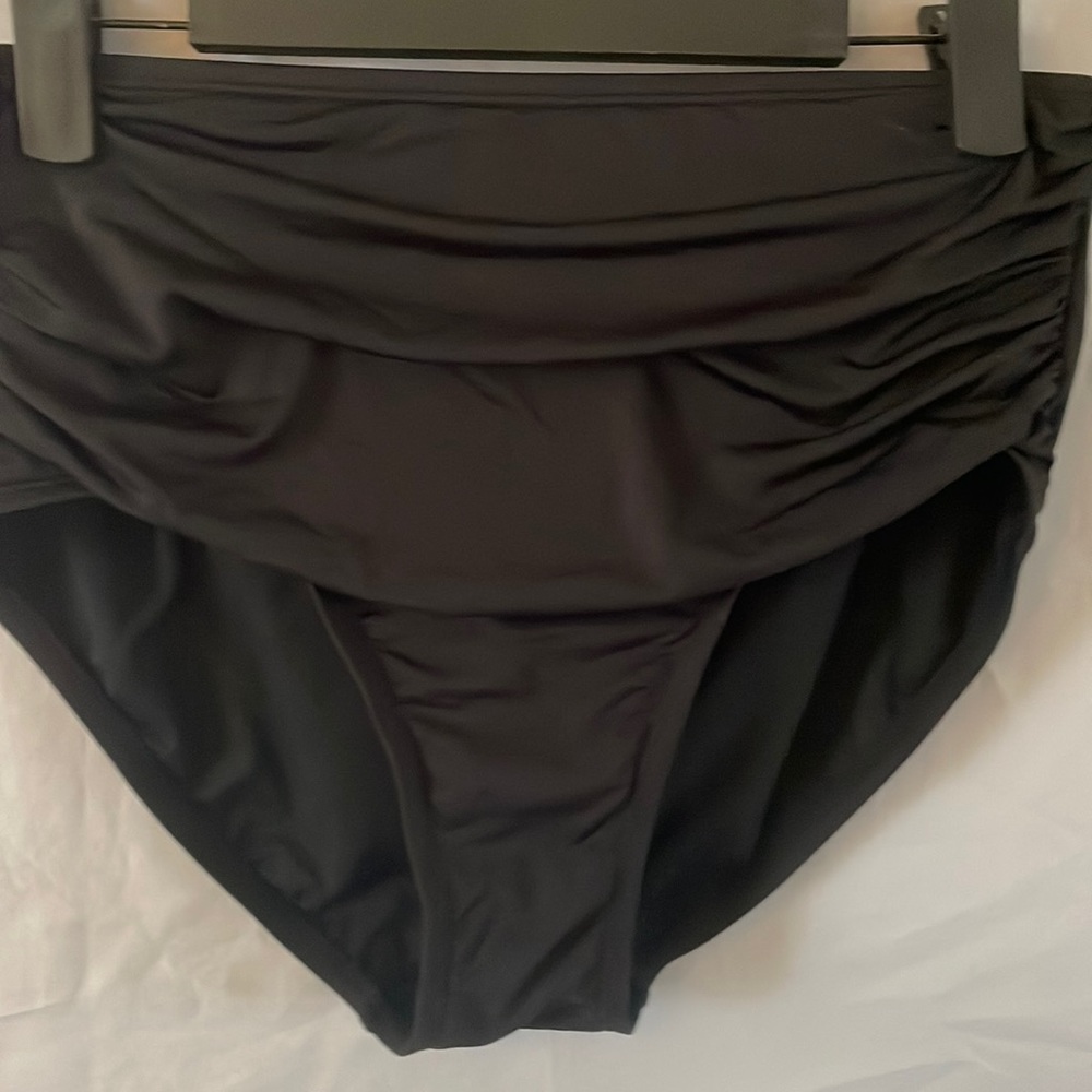 Hi-waist swim bottoms